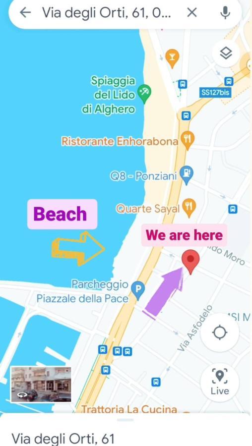 Da Cinzia Apartment Алгеро Екстериор снимка